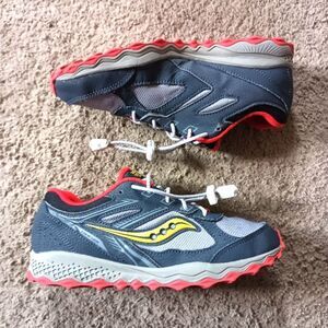 Saucony Big Kid's Cohesion TR14 Lace Trail Sneakers Size 4 PRE-OWNED